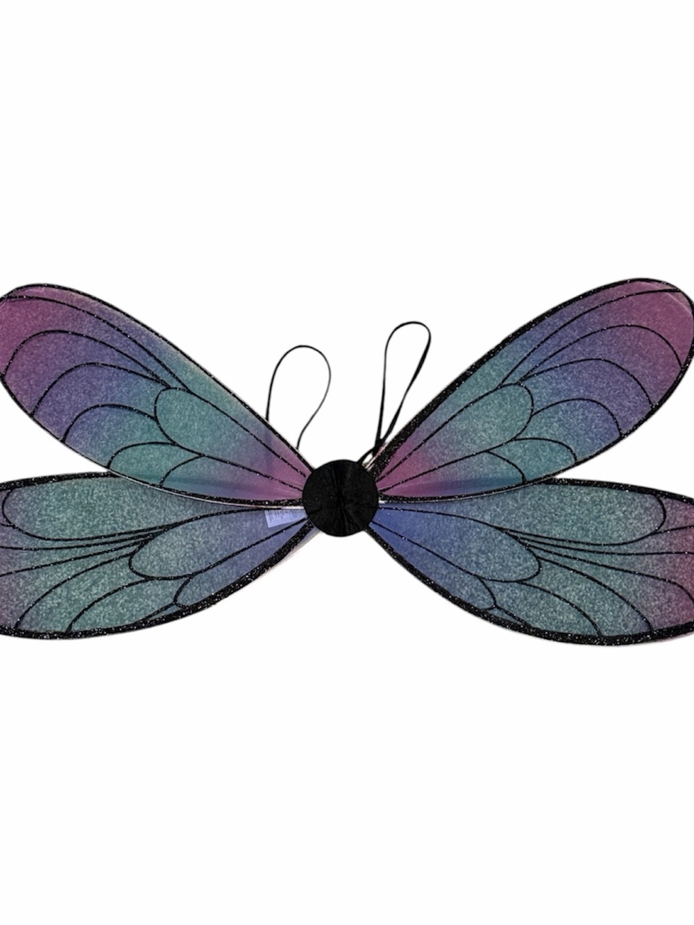 Purple-Blue Fairy or Dragonfly Wings Costume Accessory - Adult or Teen